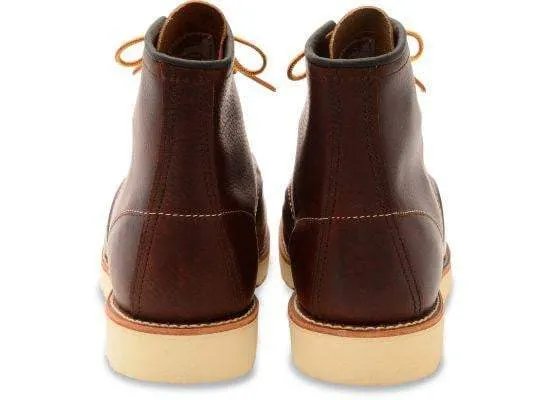 6" Classic MOC, Briar Oil Slick Leather, Style no. 8138, Oil Tanned