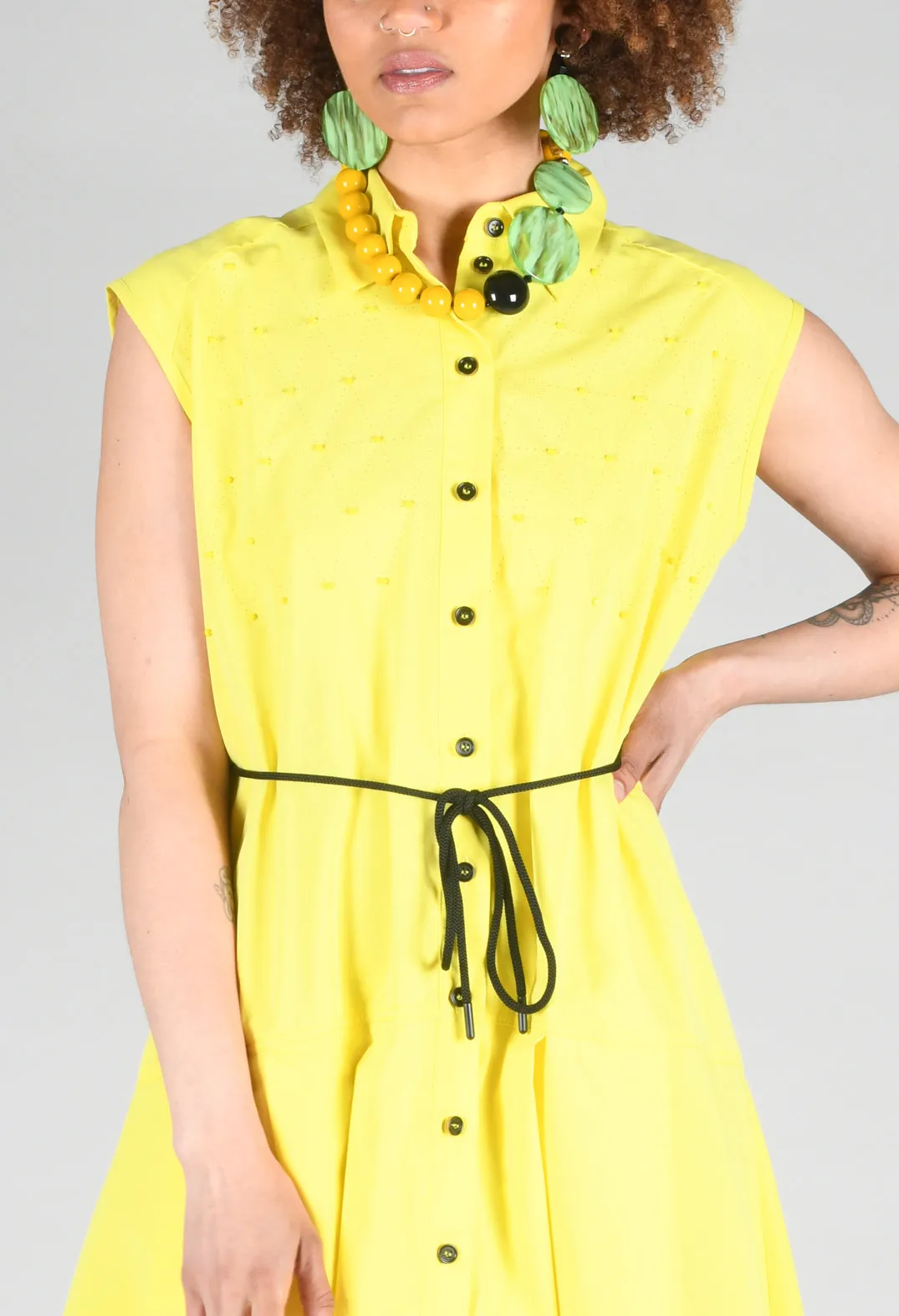 A-Line Dress in Sunflower