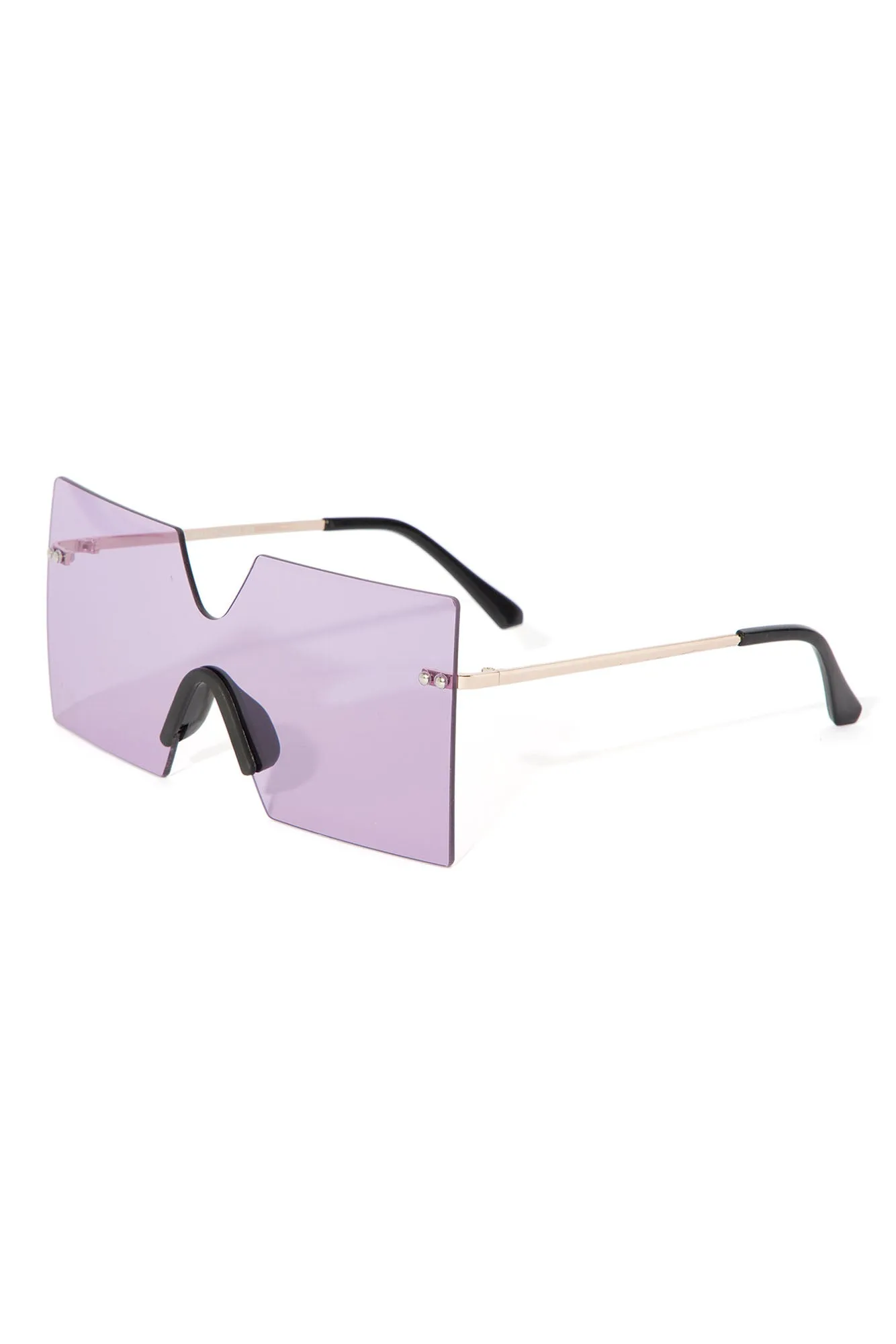 A List Status Sunglasses - Purple