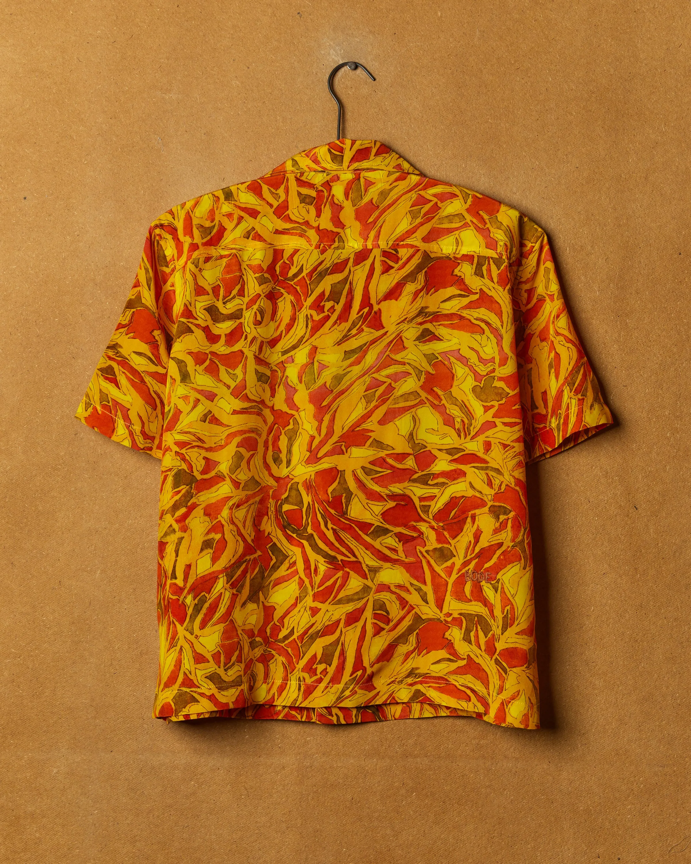 Abstract Foliage Short Sleeve Shirt