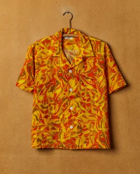 Abstract Foliage Short Sleeve Shirt