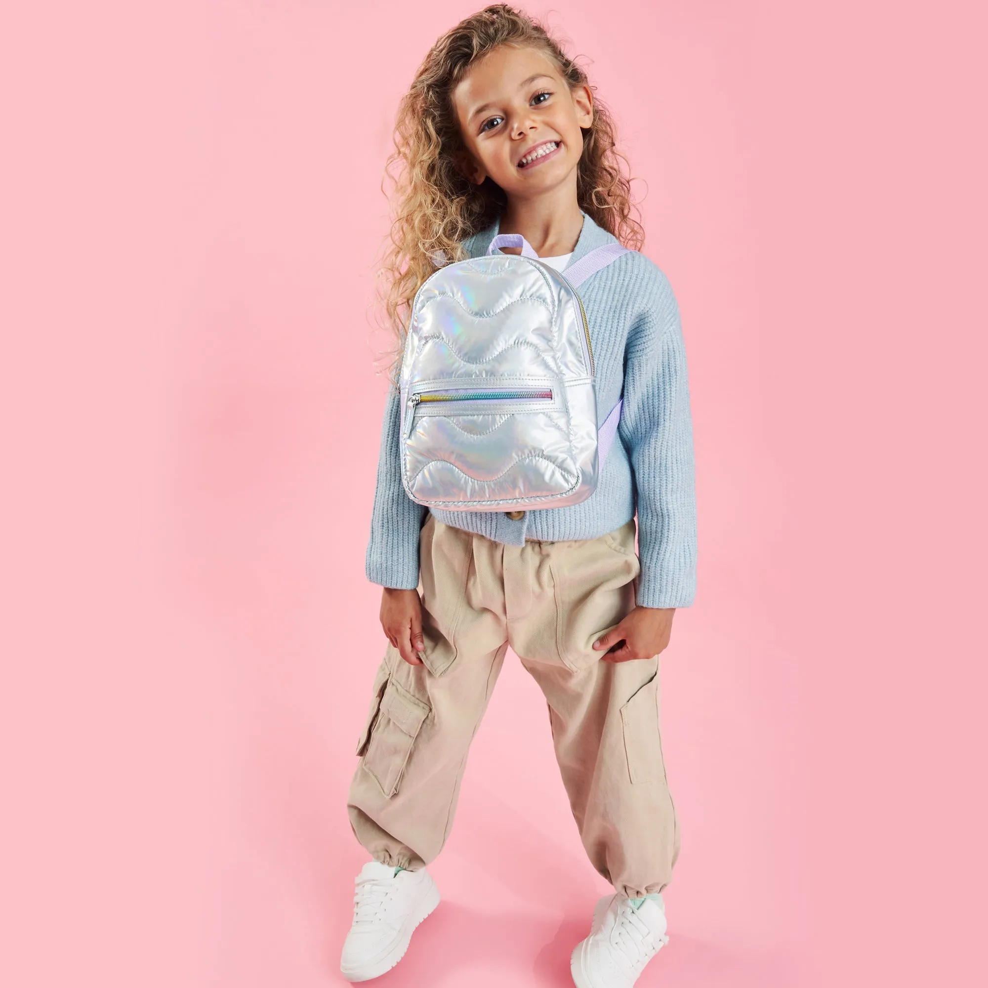 Accessorize London Girl's  Iridescent Backpack