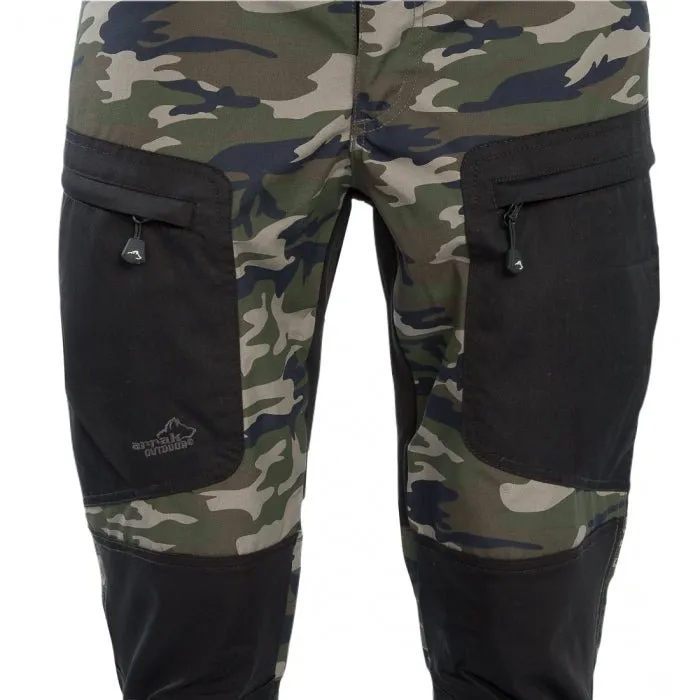 Active Stretch Pants Lady Camo Olive (Short)