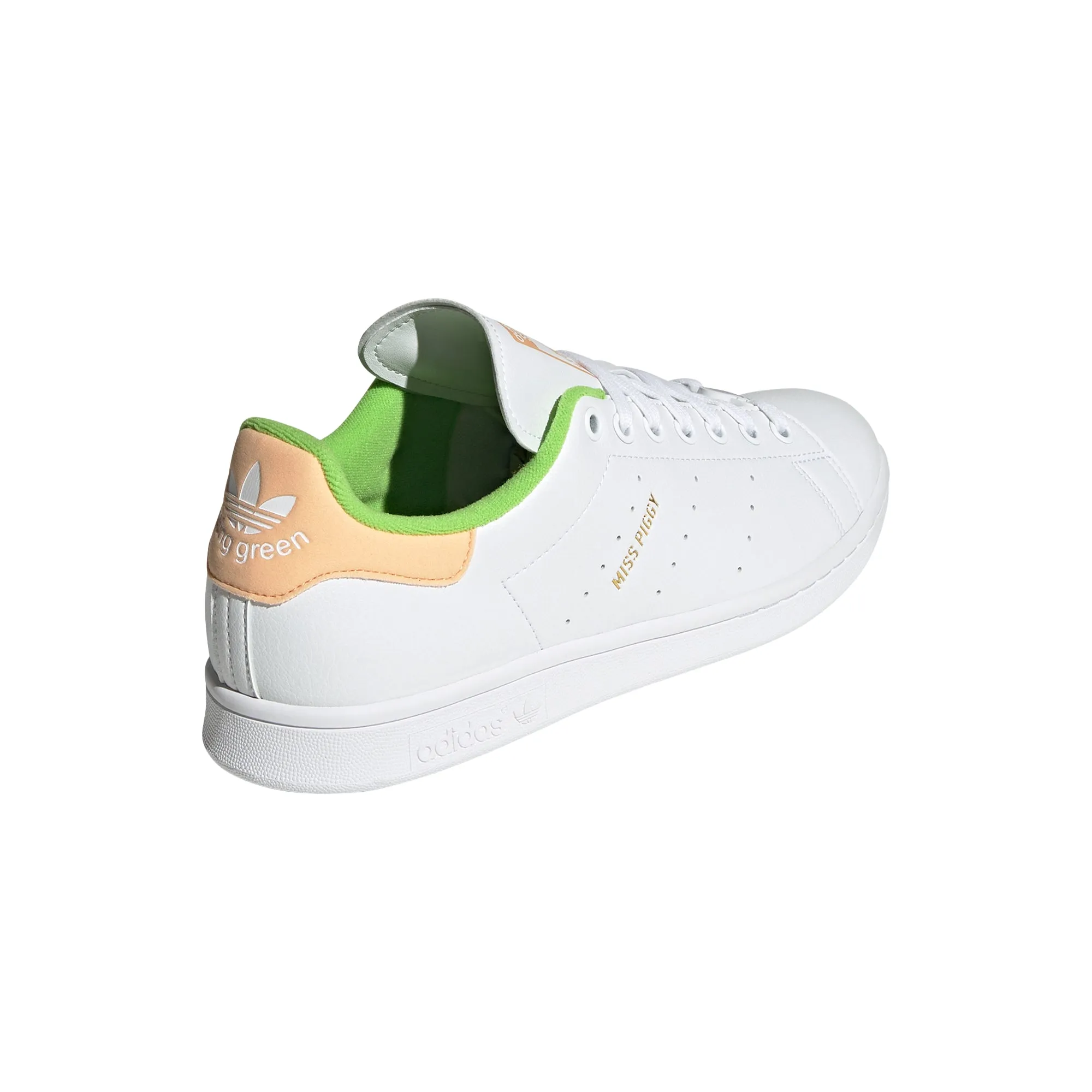 Adidas Stan Smith Disney White Green Miss Piggy x Kermit GZ5863