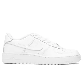 Air Force 1 (GS) - White/White/White