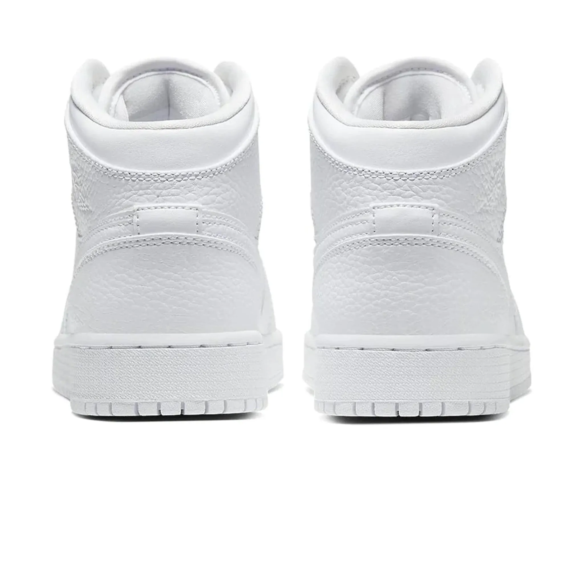 Air Jordan 1 Mid Triple White (GS)