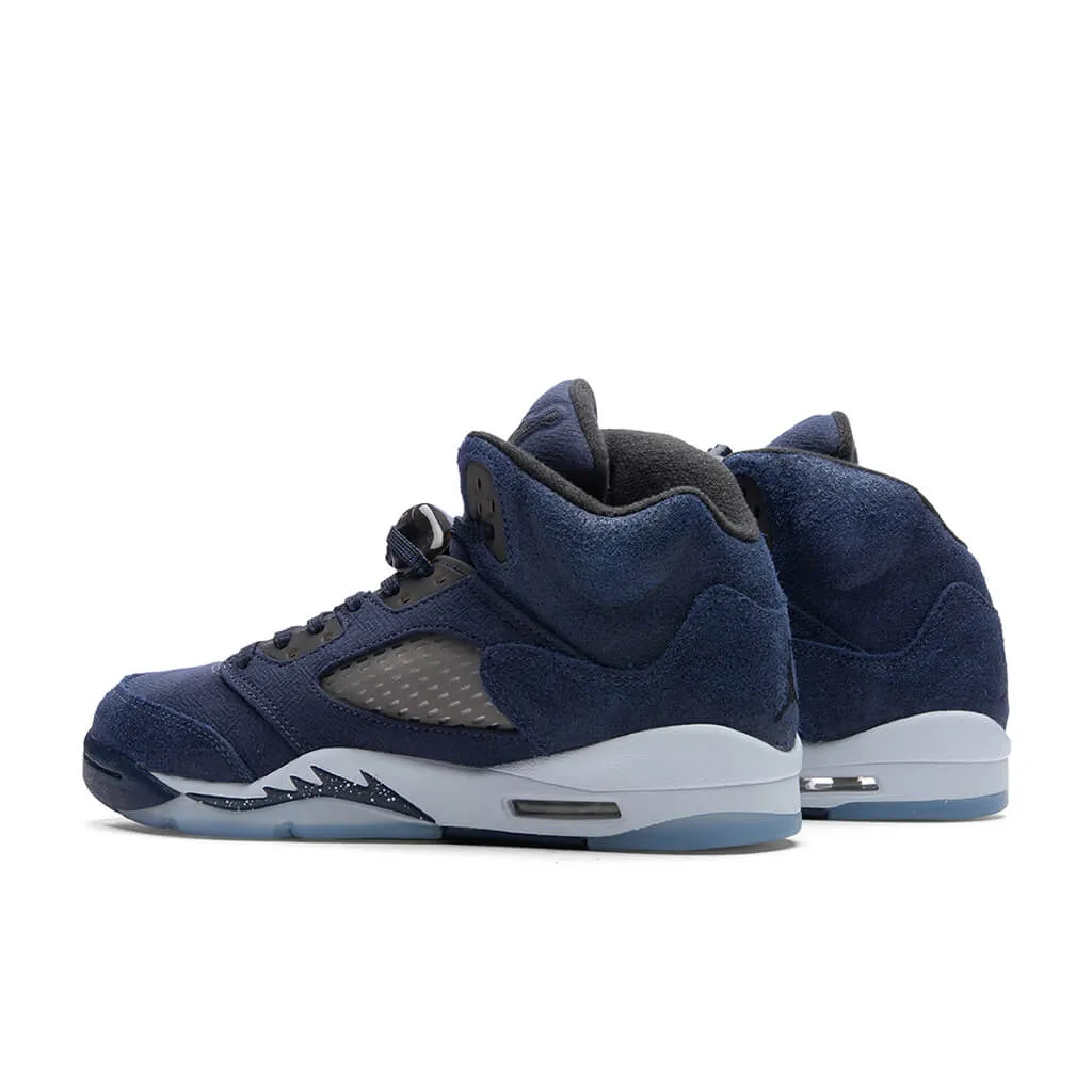 Air Jordan 5 Retro SE (GS) - Midnight Navy/Black/Football Grey