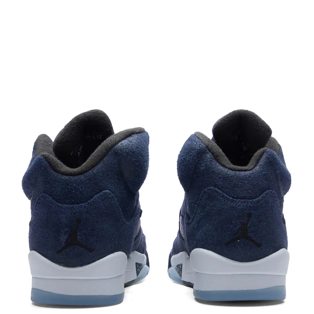 Air Jordan 5 Retro SE (GS) - Midnight Navy/Black/Football Grey