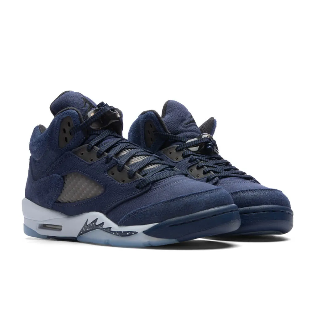 Air Jordan 5 Retro SE (GS) - Midnight Navy/Black/Football Grey