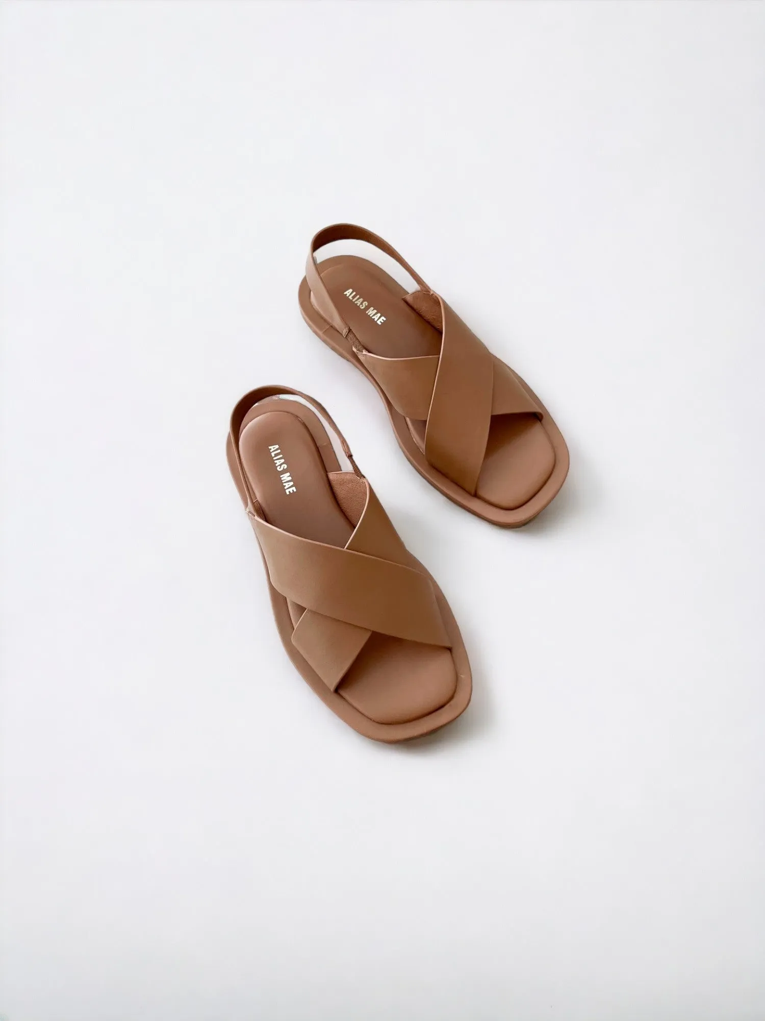 Alias Mae Keya Sandal | Pecan Leather