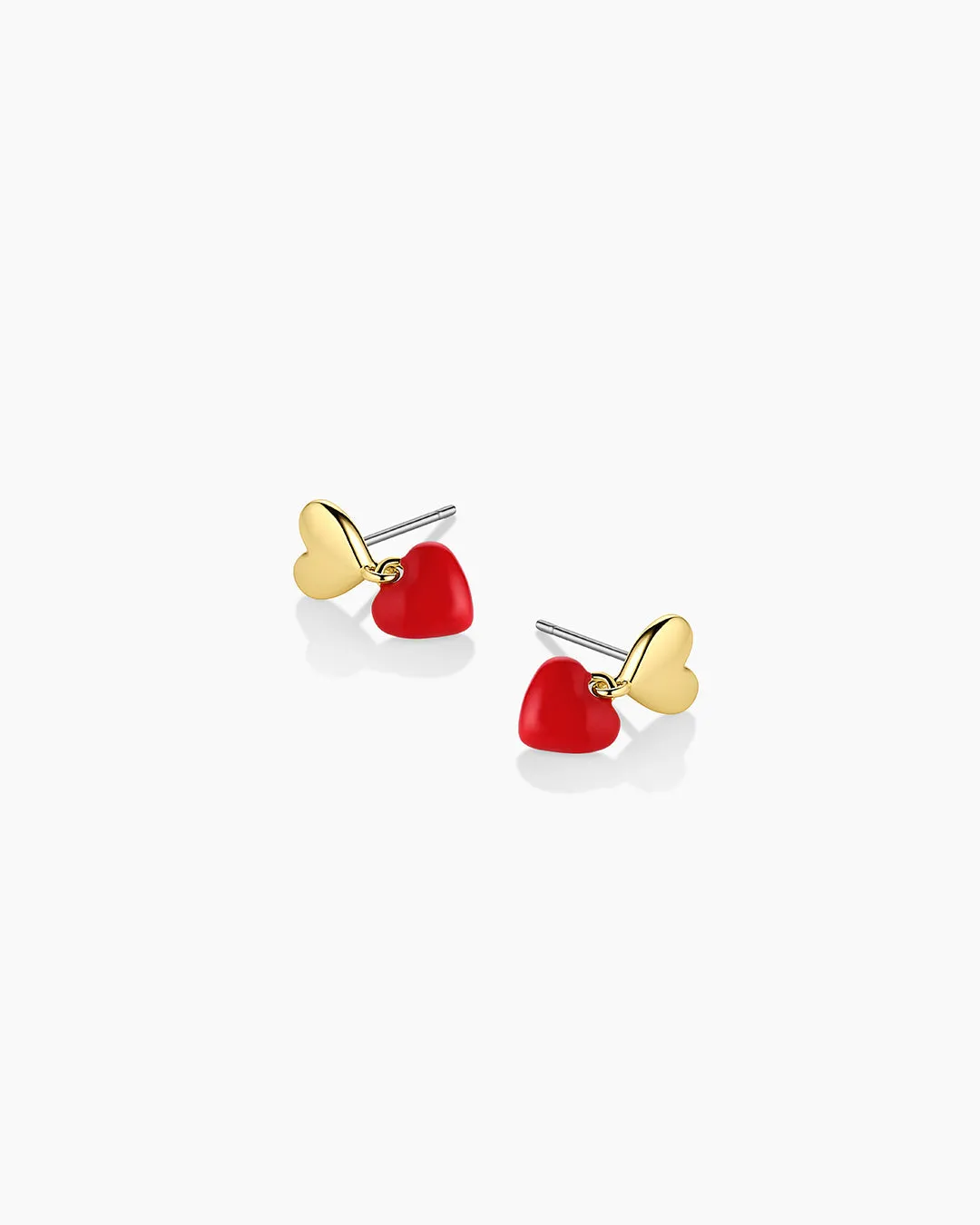 Amour Earrings Red