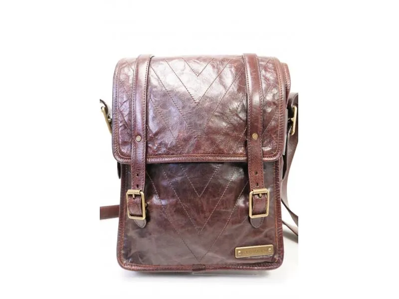 Authentic Pre-owned Louis Vuitton Limited Cuir Wine Red Soana Trotteur Crossbody Bag M95689 210938