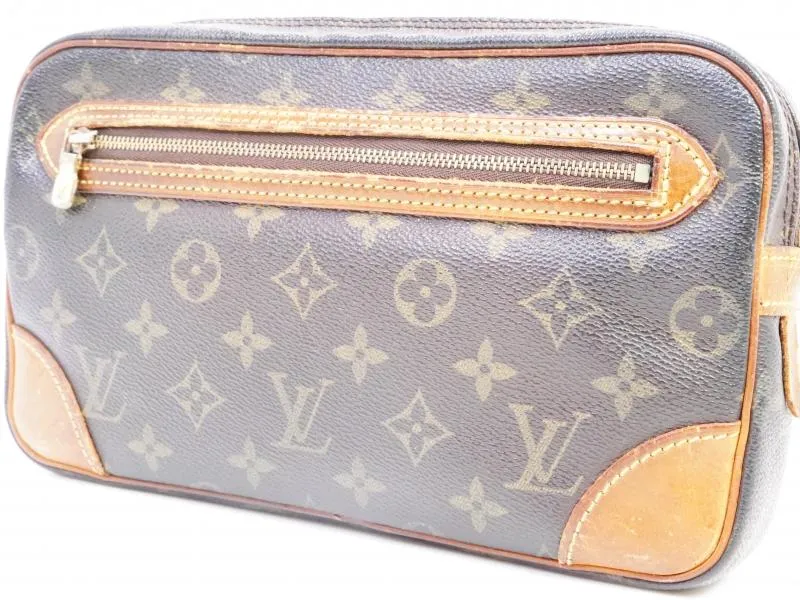 Authentic Pre-owned Louis Vuitton Monogram Pochette Marly Dragonne Gm Clutch Bag M51825 190954