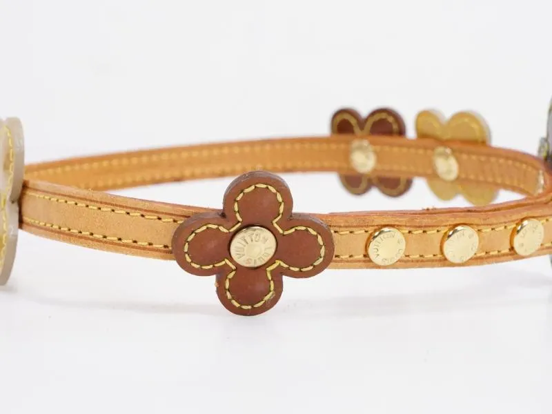 Authentic Pre-owned Louis Vuitton Vernis Beige Black Bronze Flower Lexington Bracelet M92250 191028