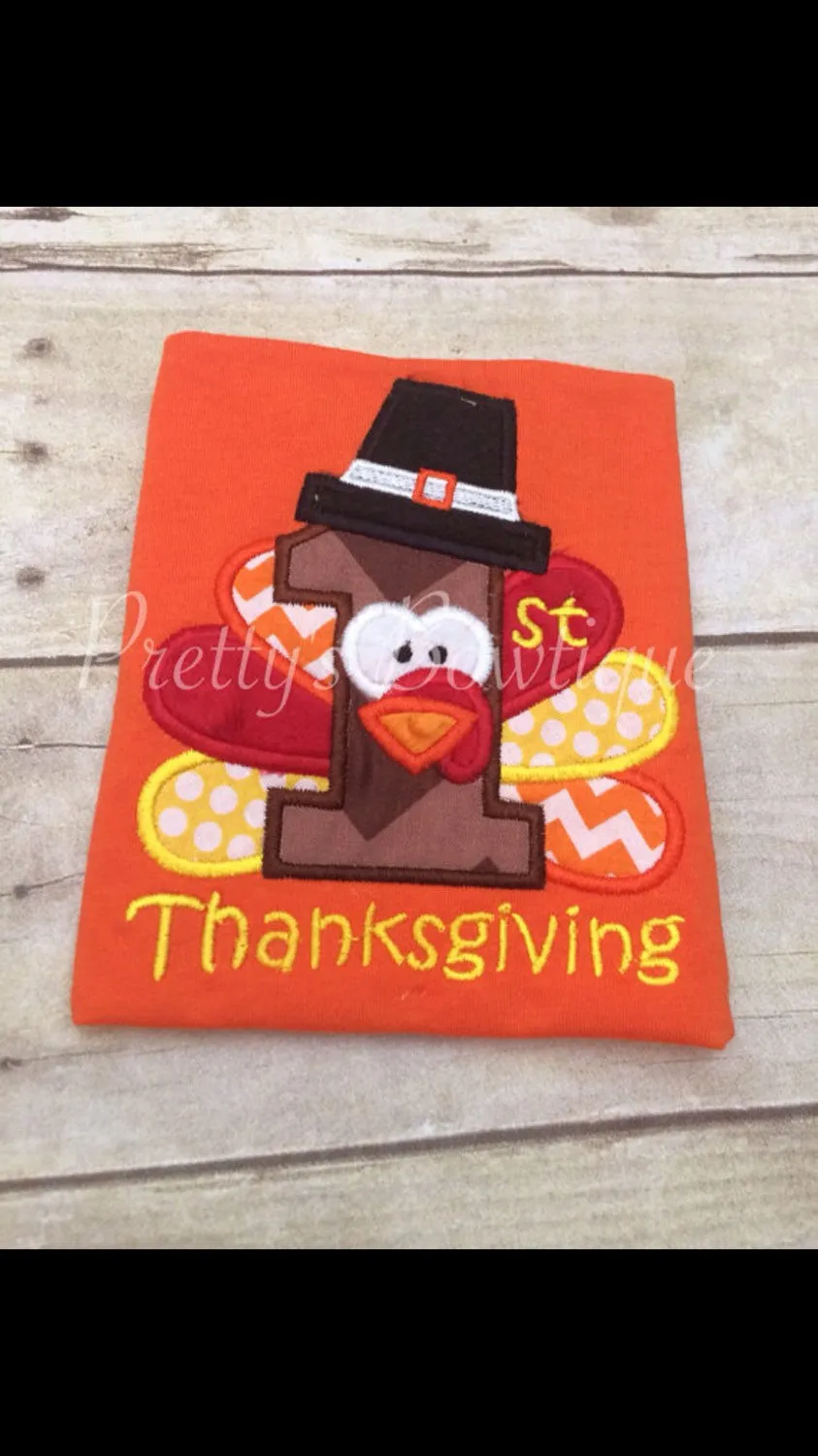 Baby boys 1st Thanksgiving Bodysuit or Shirt My 1ST