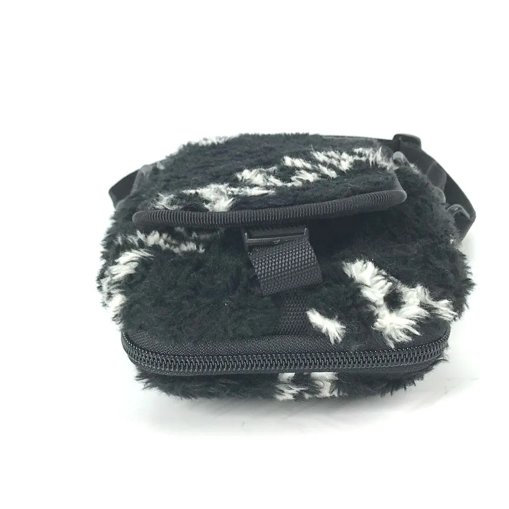 BALENCIAGA Shoulder Bag 593329 fur / nylon black Mokomoko explorer crossbody unisex(Unisex) Used Authentic