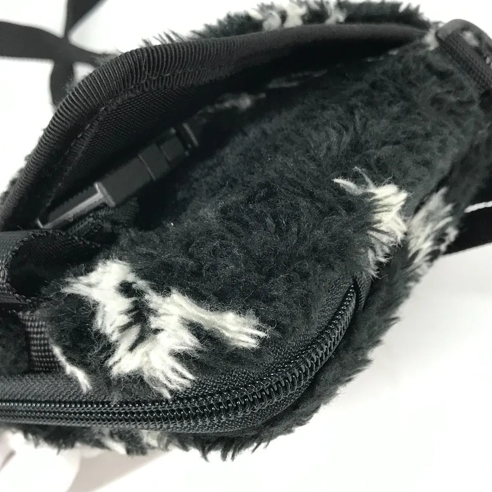 BALENCIAGA Shoulder Bag 593329 fur / nylon black Mokomoko explorer crossbody unisex(Unisex) Used Authentic