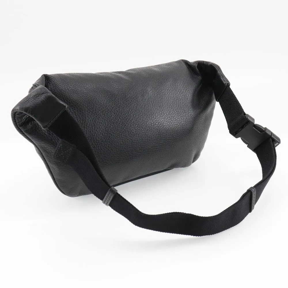 BALENCIAGA Waist bag 529765 DLQ4N 1000 leather black Every day unisex(Unisex) Used Authentic