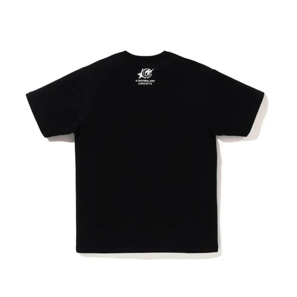 BAPE X CONCEPTS EMBLEM TEE M (Black)