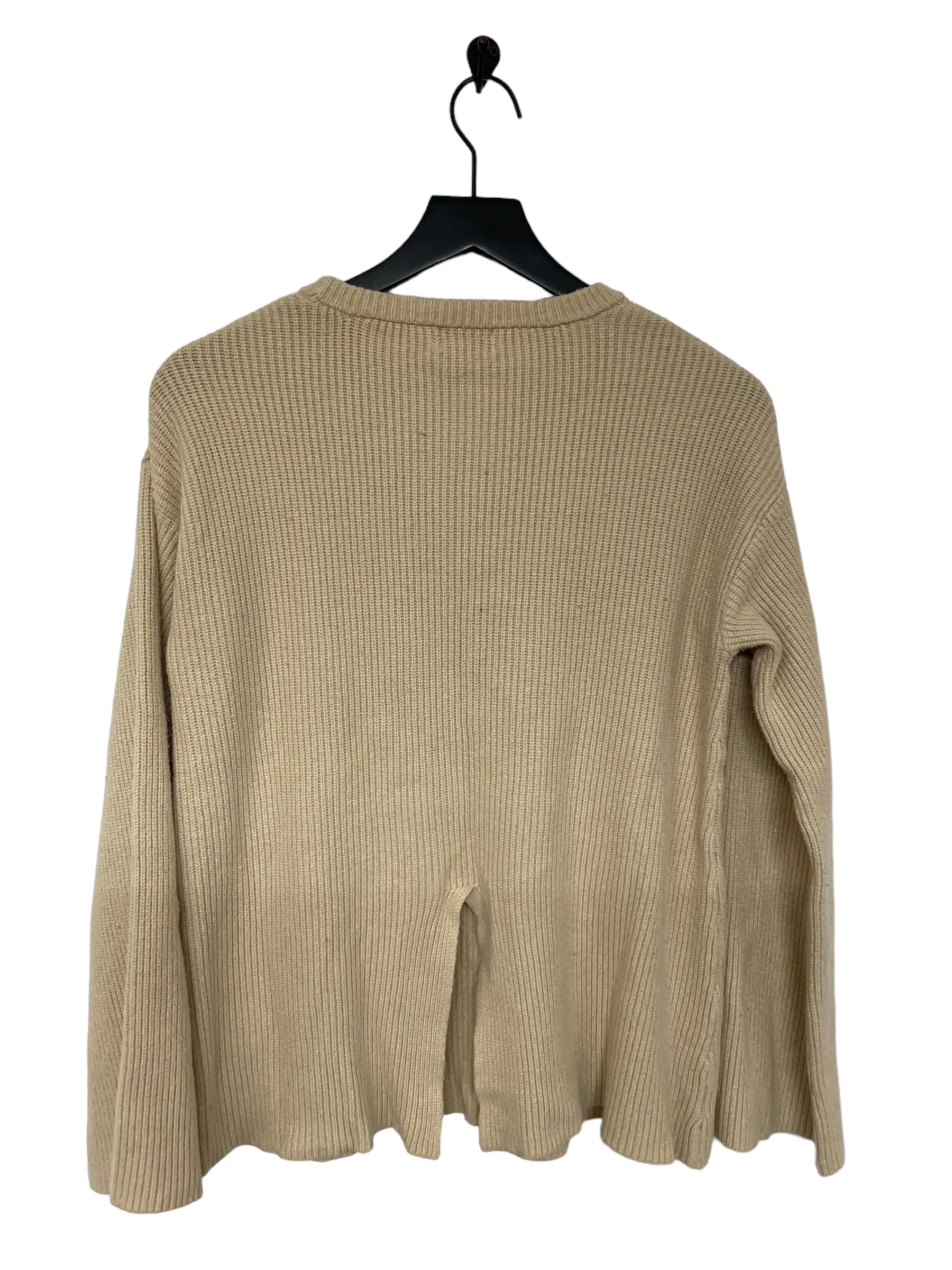 Beige Sweater Clothes Mentor, Size S