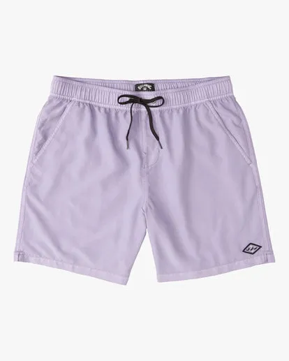 Billabong All Day Overdye Layback Boarshort - Iris