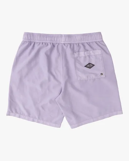 Billabong All Day Overdye Layback Boarshort - Iris