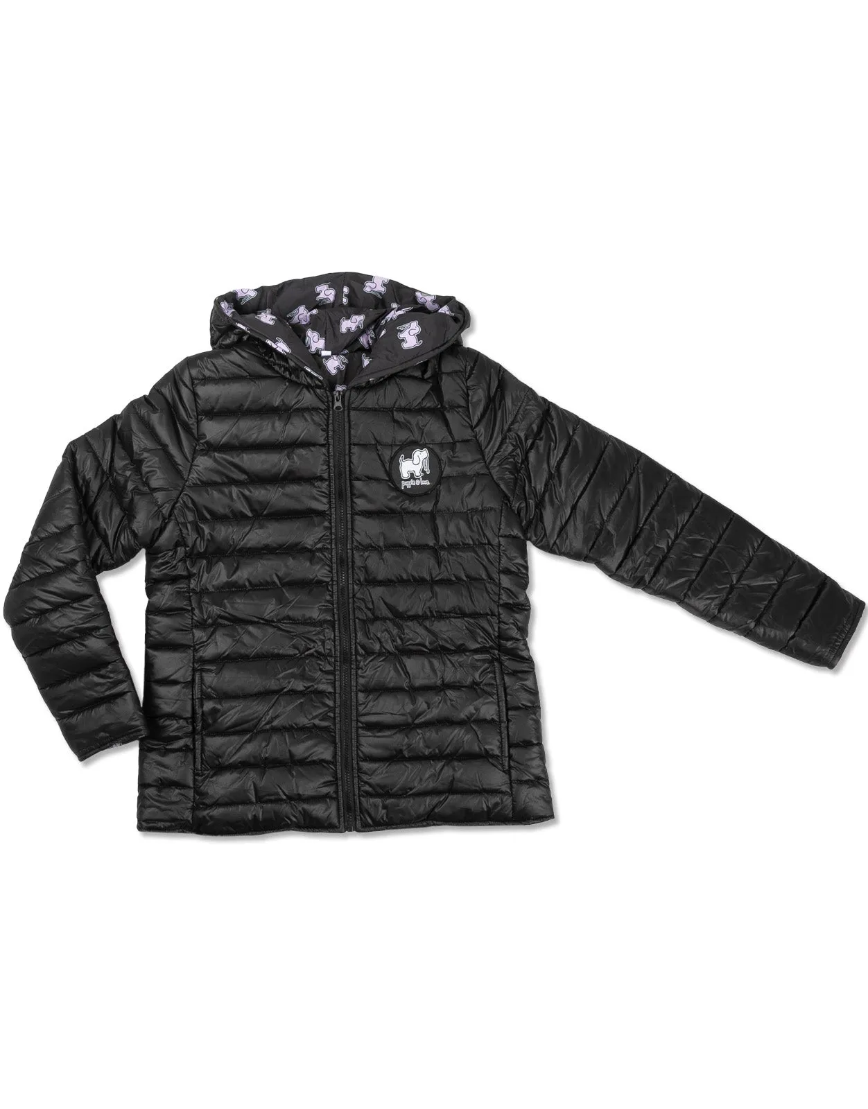 BLACK PUFFER JACKET