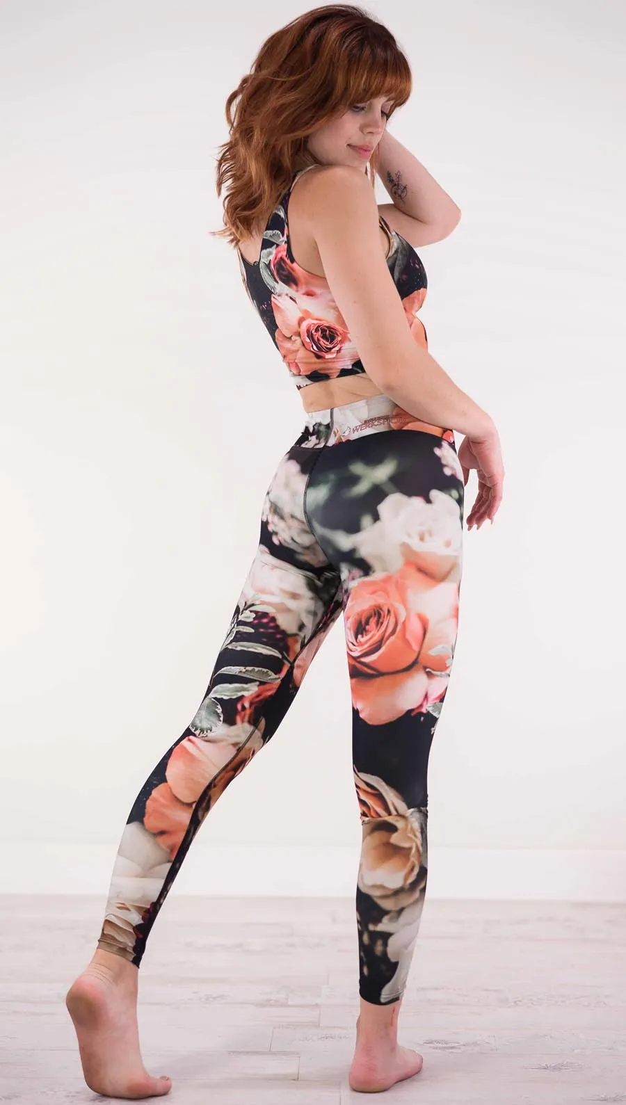 Bodacious Bouquet - Full Length Triathlon Leggings