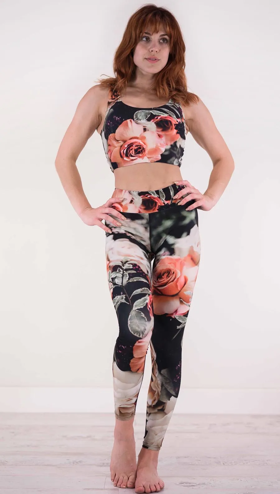 Bodacious Bouquet - Full Length Triathlon Leggings