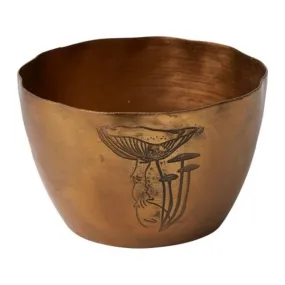 Bowl - Mushroom Brass