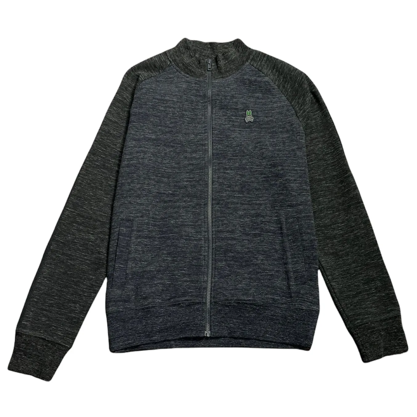 Boys Psycho Bunny Bedford Track Jacket (Heather Navy) - B6S931