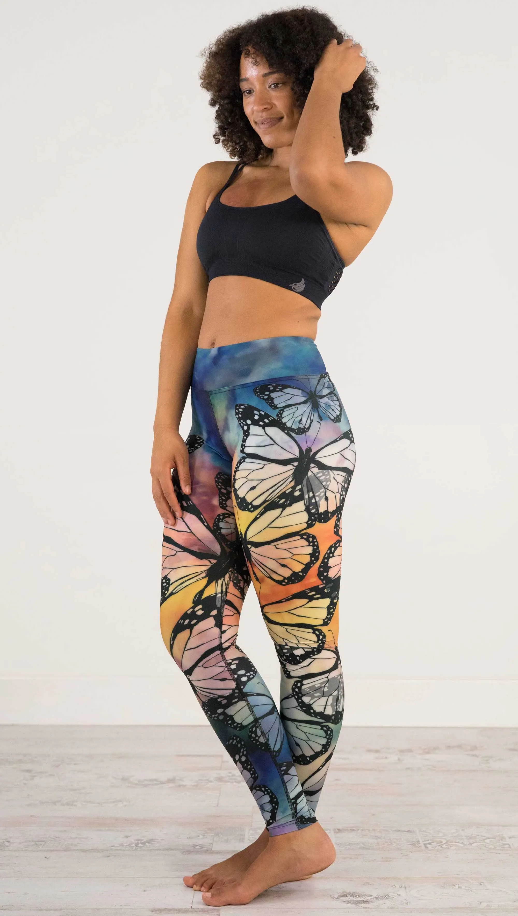 Butterflies - Full Length Triathlon Leggings