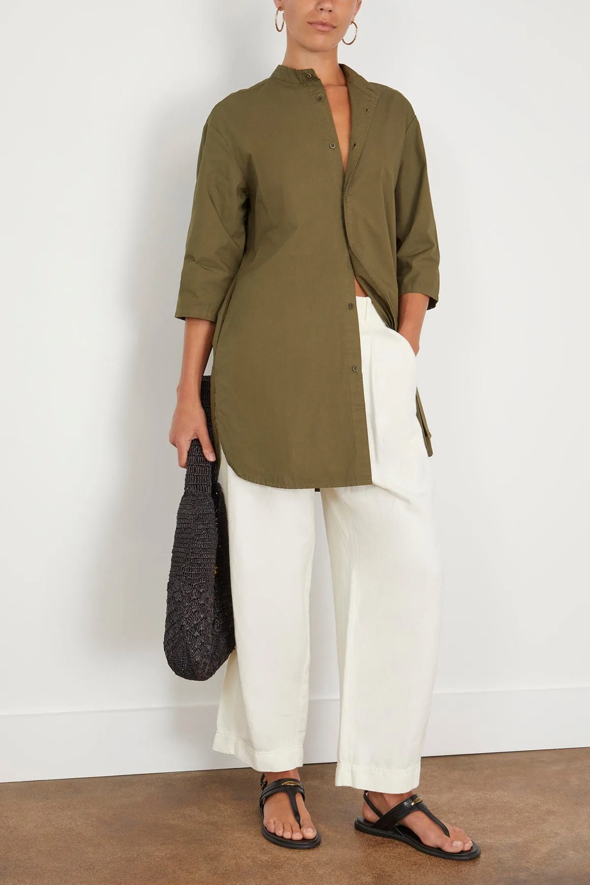 Camicia Nora Nino in Olive