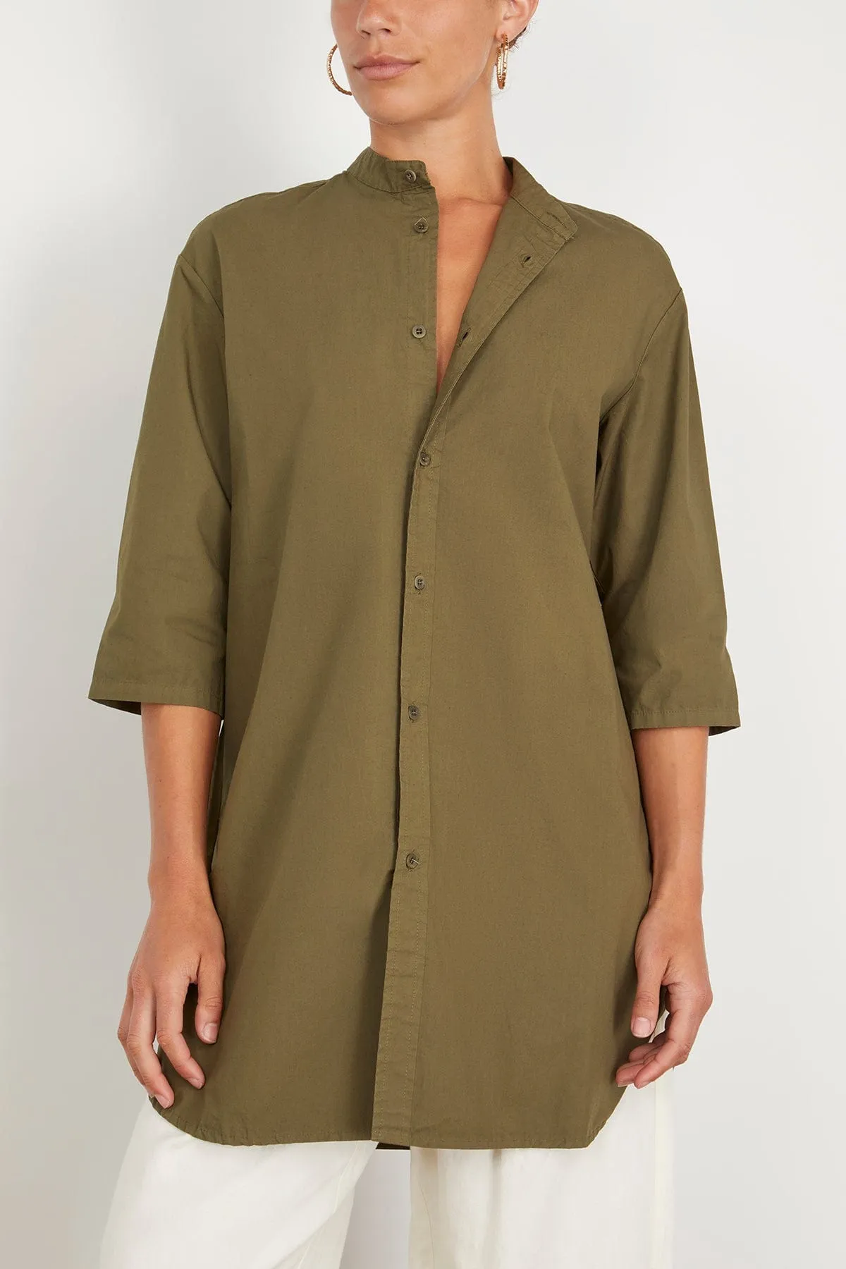 Camicia Nora Nino in Olive