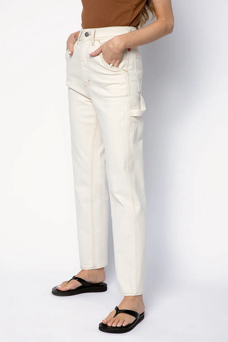 Chapel Carpenter Pant in Ecru