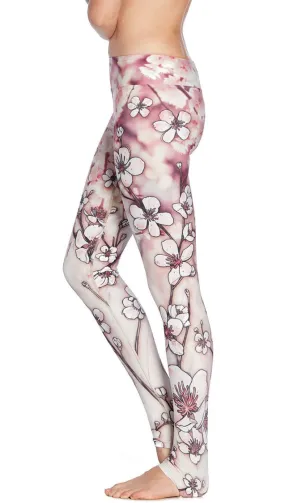 Cherry Blossoms - Full Length Triathlon Leggings