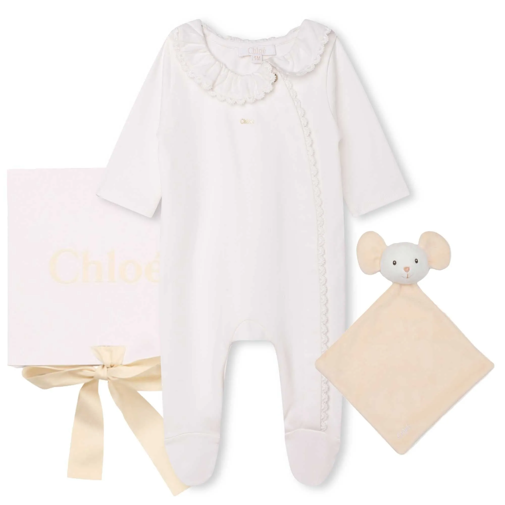 Chloe Romper Set With Soft Toy