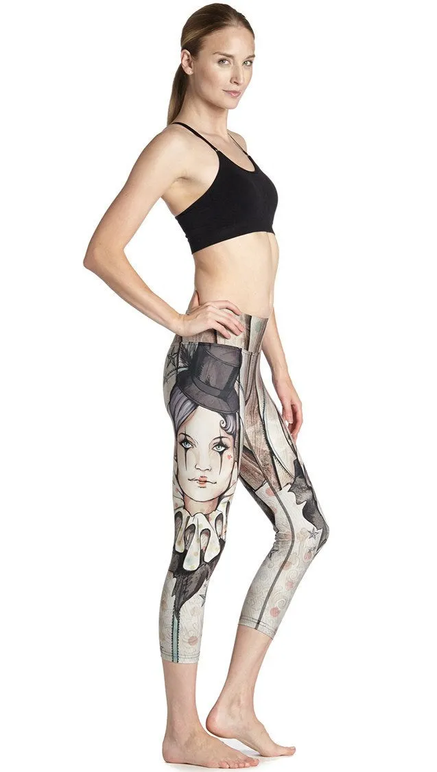 Circus Girl - Triathlon Capri Leggings