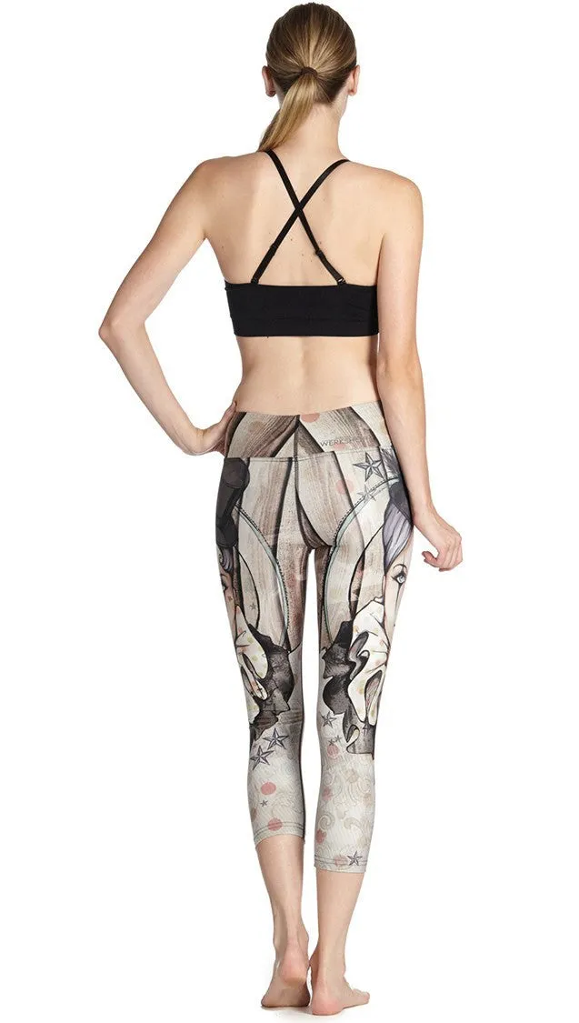 Circus Girl - Triathlon Capri Leggings