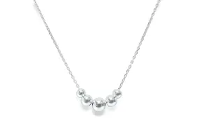 Classic Having a Ball Necklace - Silver