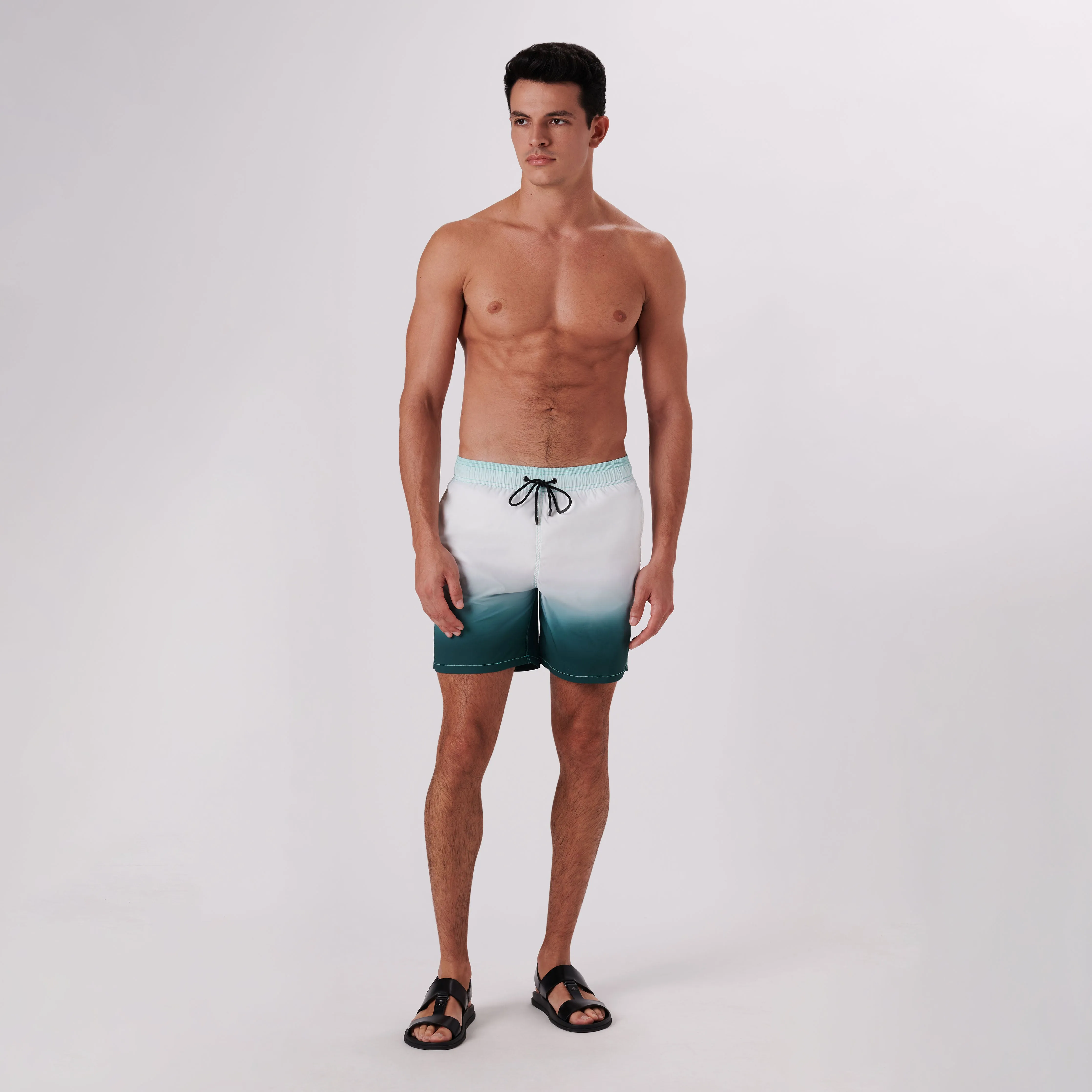 Cosmo Solid Gradient Swim Trunks