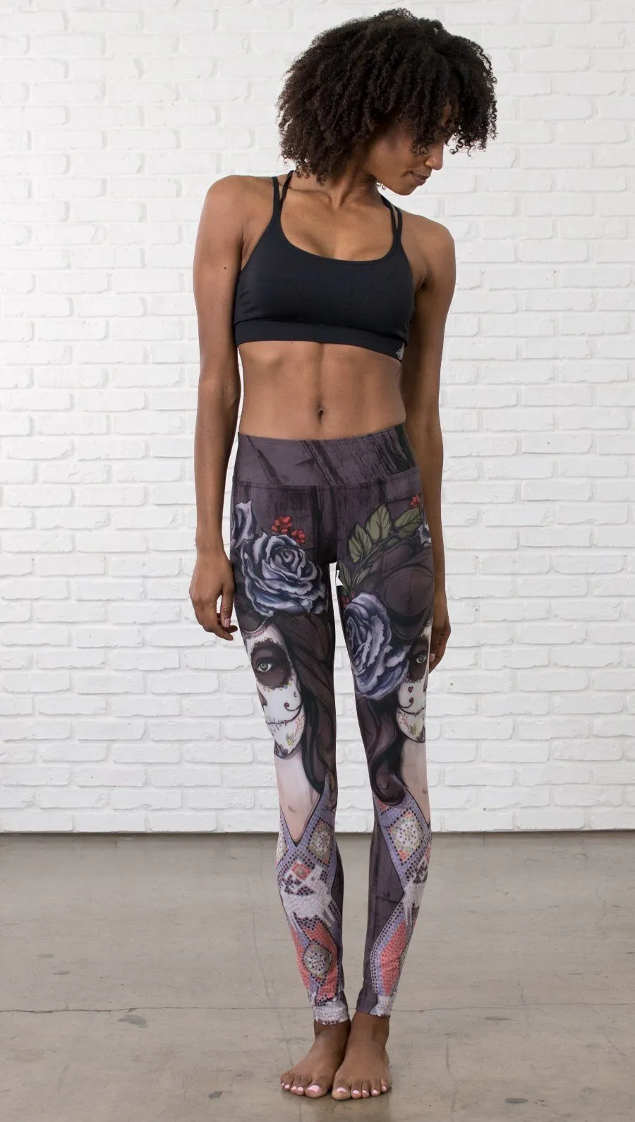 Dark Sugar - Full Length Triathlon Leggings