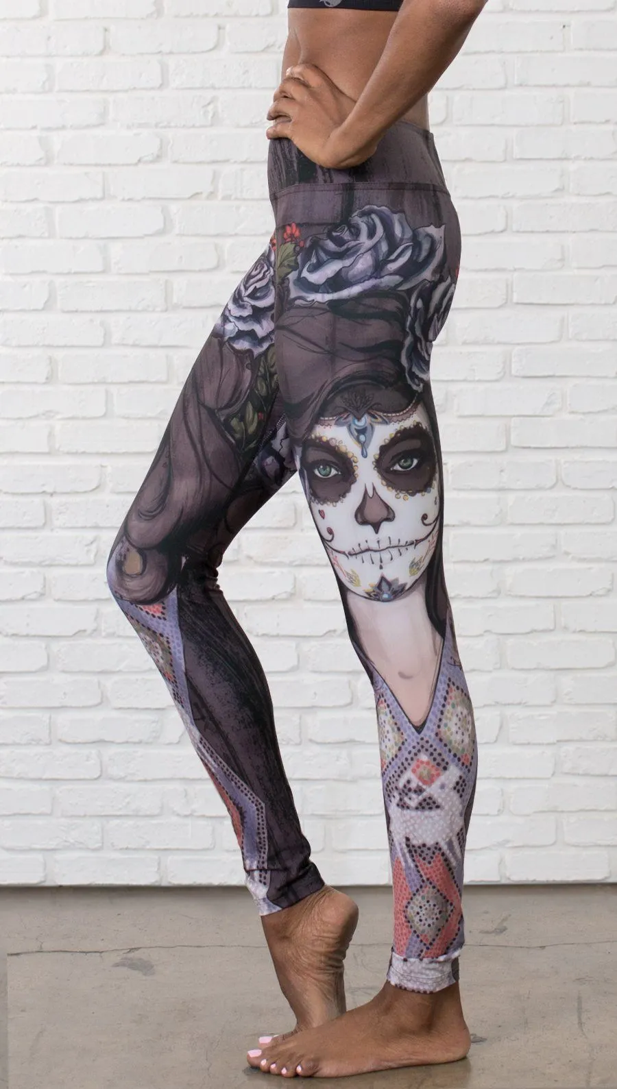 Dark Sugar - Full Length Triathlon Leggings