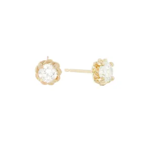 Diamond Twine Studs