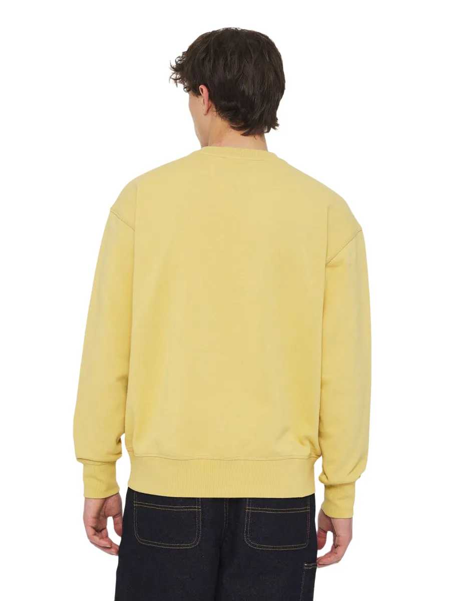 Dickies Millersburg DK0A4YLZH131 men's crewneck sweatshirt yellow