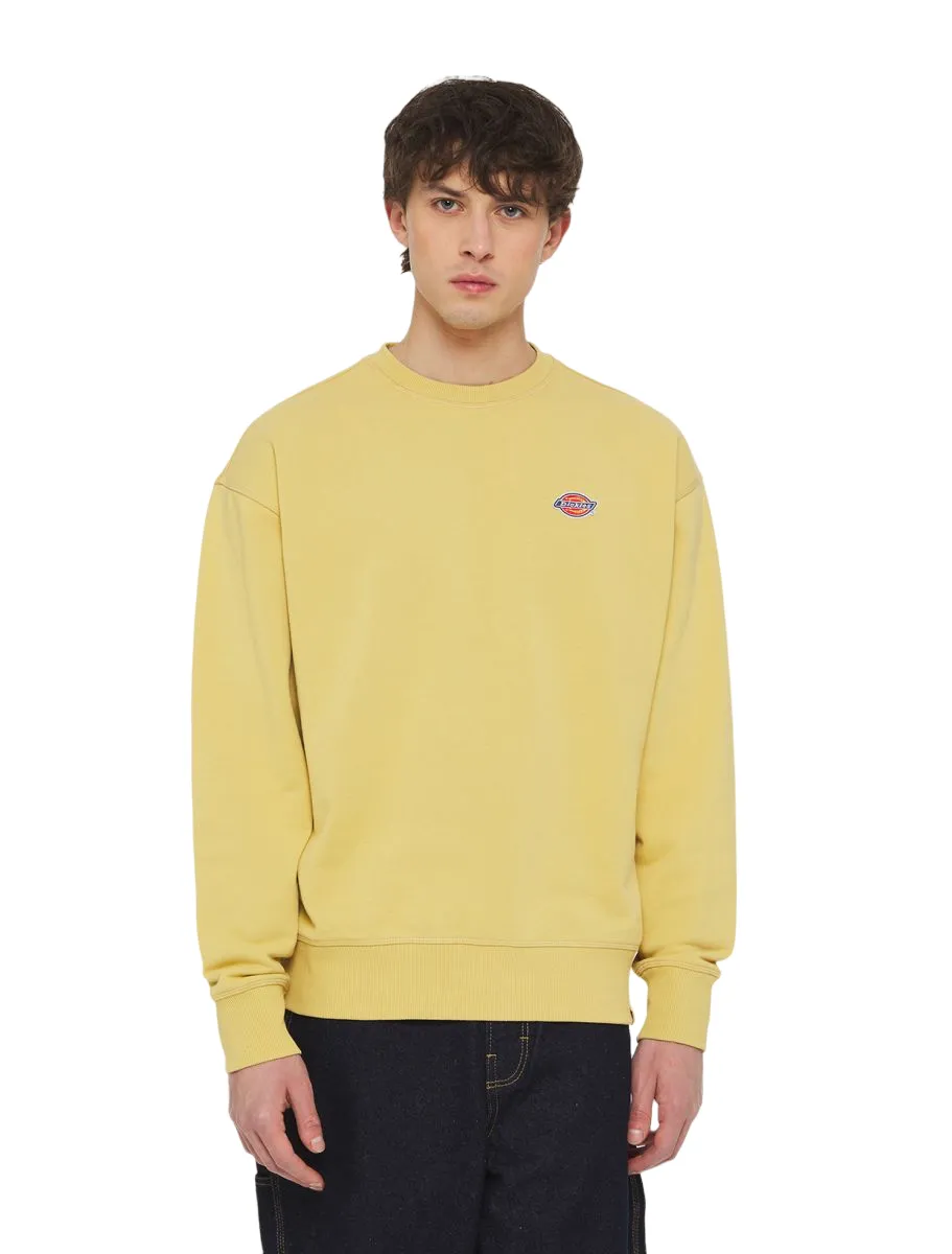 Dickies Millersburg DK0A4YLZH131 men's crewneck sweatshirt yellow