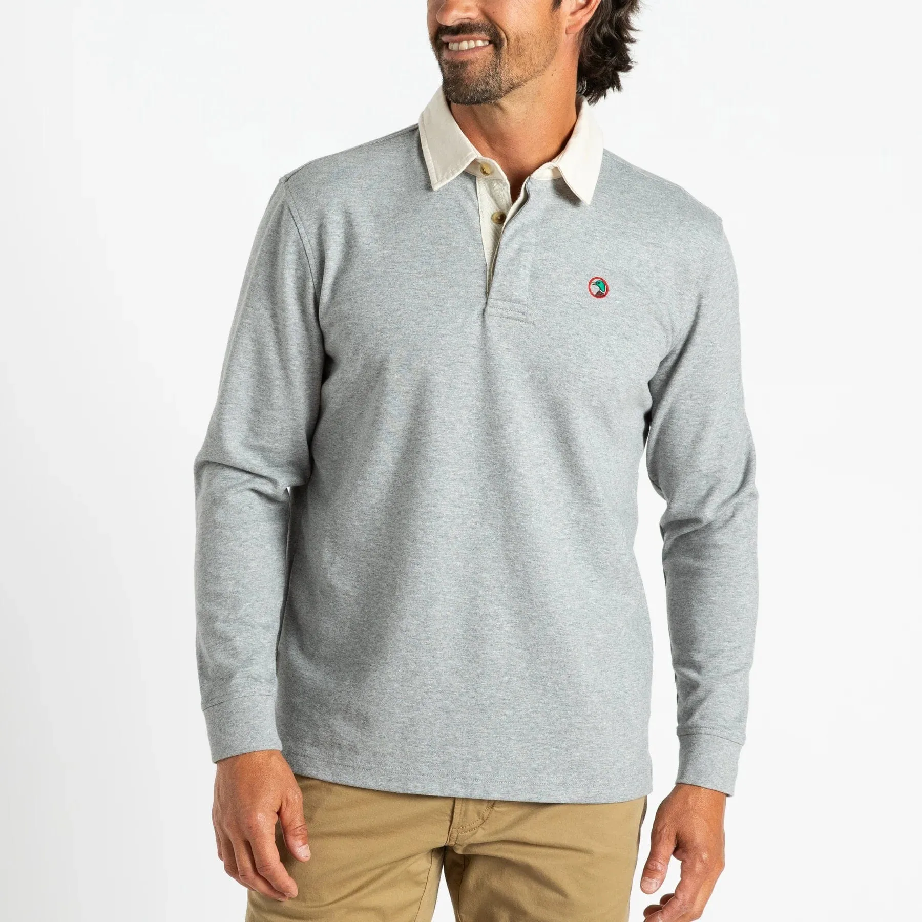 Duck Head Solid Legacy Rugby Shirt - Men's