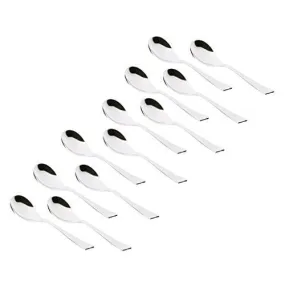 Embassy (Classic by Embassy) Baby Spoon, Set of 12, Stainless Steel, 15.2 cm (Monalisa, 14 Gauge)