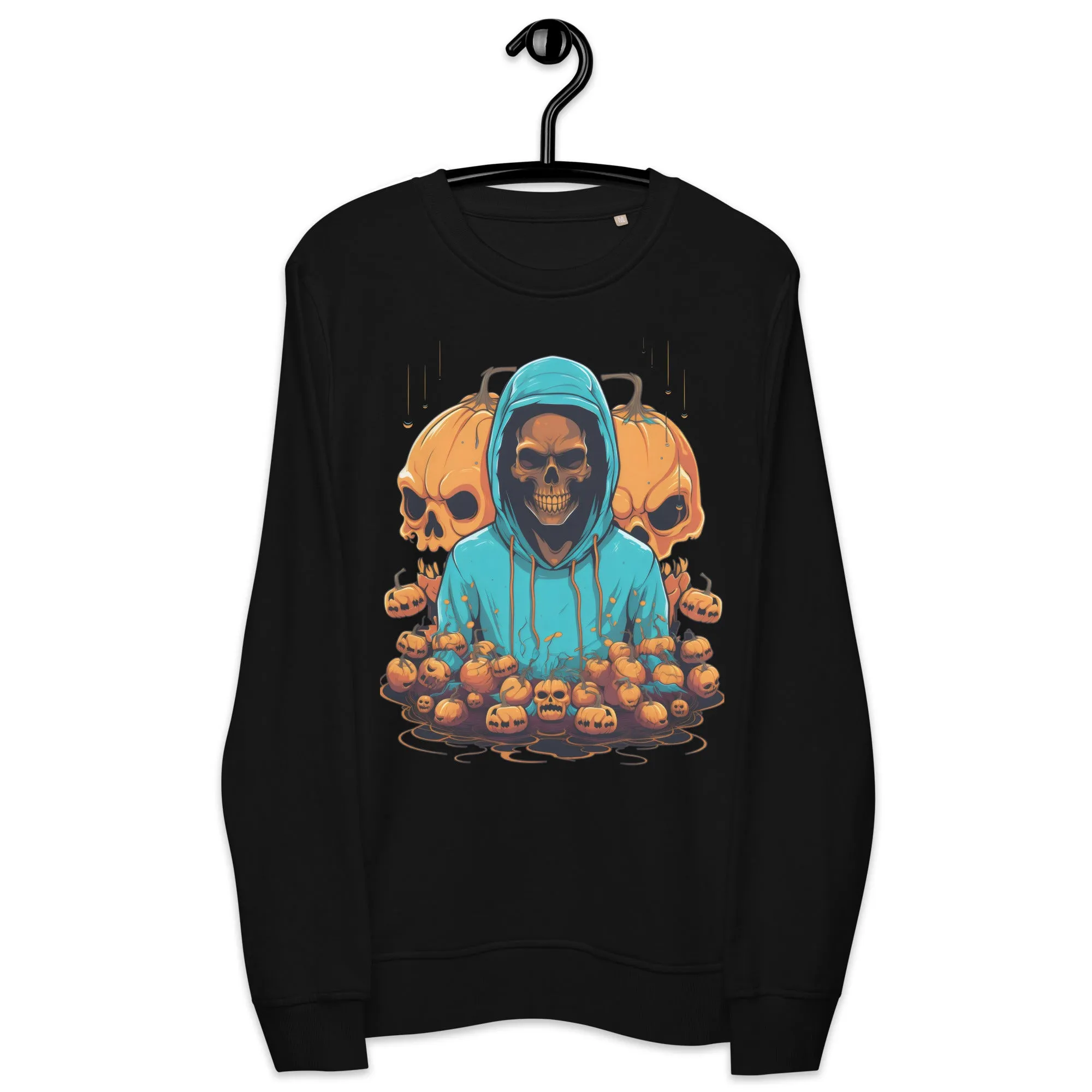 Embrace the Eerie with Halloween Skeleton Man Sweatshirts 001