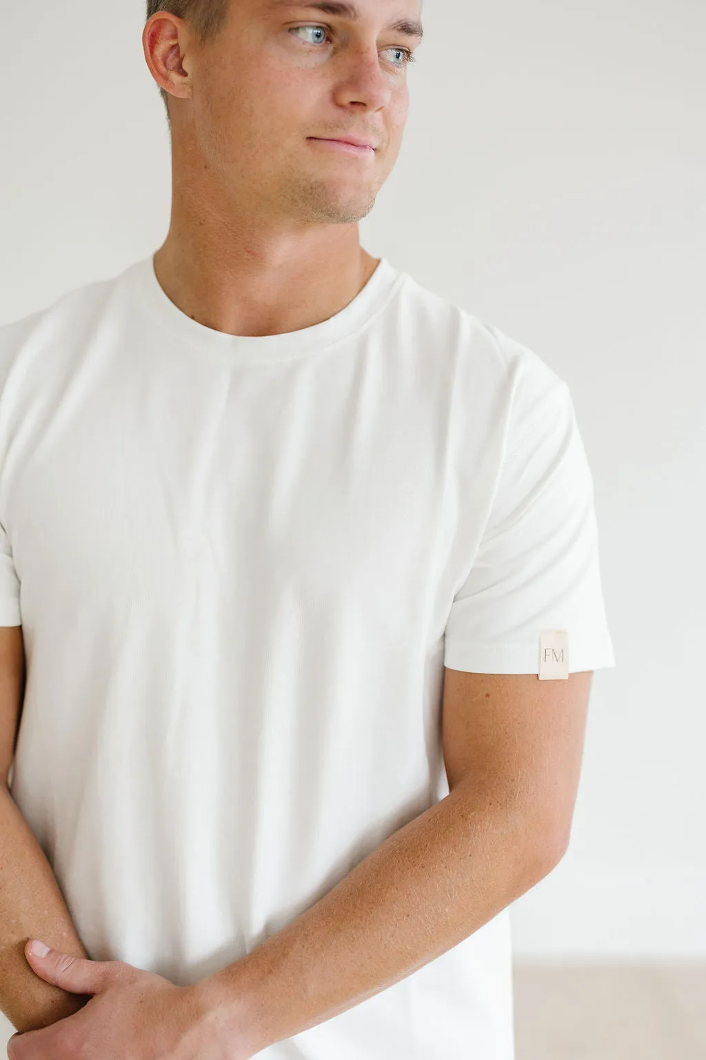 Fehrnvi Men's Everyday Tee in White